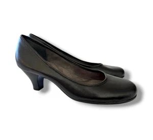 Zapatos de salón de vestir de cuero negro Aerosoles Wise Guy para mujer talla 8,5 cómodos ¡Nuevo trabajo! - Imagen 1 de 11