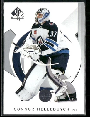 2024-25 SP Authentic Connor Hellebuyck #94 Winnipeg Jets - Image 1 of 2