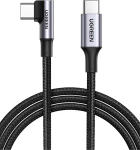 Ugreen Right Angle USB C to USB C Fast Charger Cable 100W PD 5A Charging - Picture 1 of 7