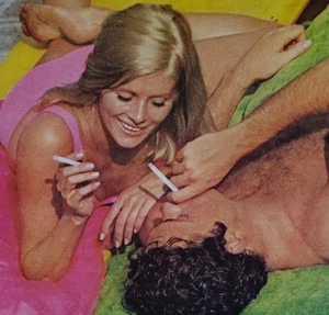 Vintage Retro 1970 Ad Kent What A Good Time For The Great Taste Kent Cigarettes - Imagen 1 de 3