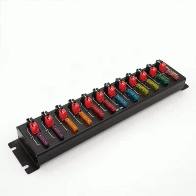 Fijación de tira de alimentación divisor conector Anderson de 12 puertos para radios de onda corta Foto 1 de 4