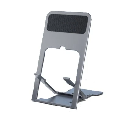 升级航空铝合金折叠台式机支架适用于 iPhone 和 Android — 第 1/4 张图片