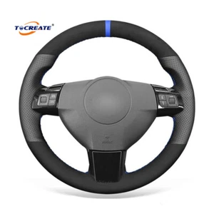 Cubierta de volante de gamuza de cuero PU personalizada hágalo usted mismo para Saturn Astra #TAXD - Imagen 1 de 11