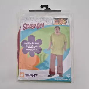 Scooby Doo Erwachsene Plus 2XL 48-52 Shaggy Kostüm Shirt & Hose Neu - Bild 1 von 8