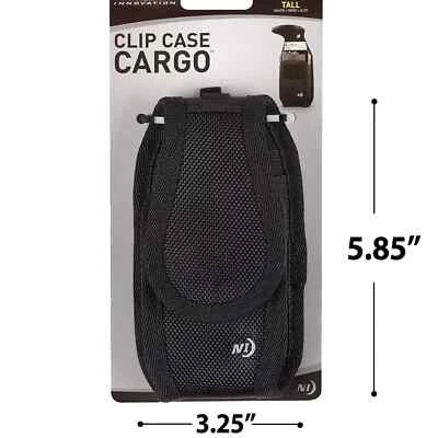 NEW Nite Ize Universal Vertical Tall Case w/Clip Utility Camp Holster Pouch - Image 1 of 4