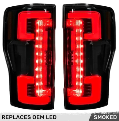 Luces traseras OLED ahumadas Recon para Ford F-250 / F-350 / F-450 Super Duty 20-22 Foto 1 de 4