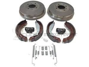 CITROEN BERLINGO 1.9D 1.6 + 2.0 HDI 2 BRAKE DRUMS + SHOES+ CYLINDERS FITTING KIT - Picture 1 of 1