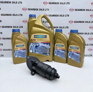 AUDI CVT 0AW AUTOMATIKGETRIEBE GETRIEBE AUSSENÖLFILTER & 7L RAVENOLÖL - Bild 1 von 9