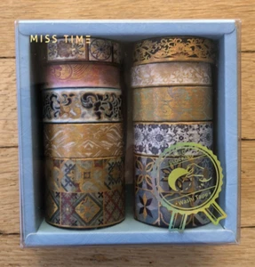 Box of 12 Rolls of Gold Foil Washi Tape SEE PHOTOS - Picture 1 of 3