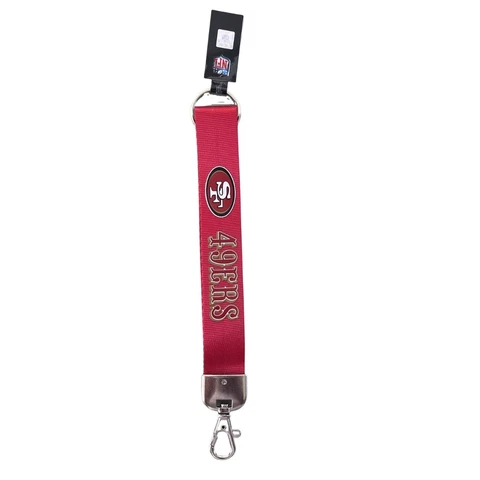 San Francisco 49ERS NFL Football Lanyard 8'' Key ring Cover