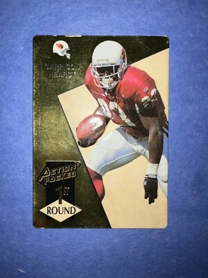 1993 ACTION PACKED 1ST ROUND FOOTBALL CARD GARRISON HEARST #165 RC CARDINALS NFL - Image 1 of 2
