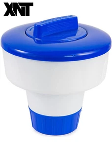 Floating Pool Chlorine Dispenser Fits 1-3" Tabs Bromine Holder Chlorine Floater - Picture 1 of 16