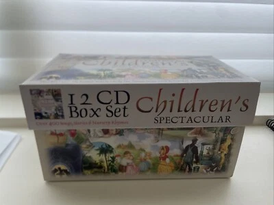 Vintage 2005 MusicBank Music Children's Spectacular 12 CD Box Set Nursery Rhymes Foto 1 de 4