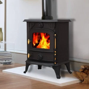 JA013 Stove Glass  240 mm x 180 mm Rectangle Schott Robax High Definition - Picture 1 of 3