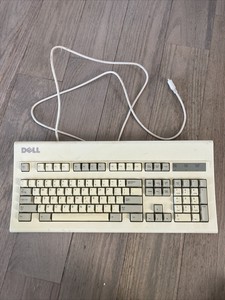 Vintage Dell AT101W, Black Alps Switches, Mechanical Keyboard, GYUM97SK WORKS