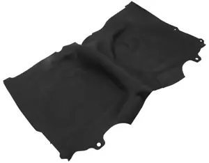OER Black Rubber Floor Mat With Large Hump For 1973-1988 Chevy and GMC Trucks - Picture 1 of 5