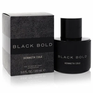 Kenneth Cole Black Bold by Kenneth Cole Eau De Parfum Spray 3.4 oz Men - Picture 1 of 1