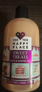Find Your Happy Place - Bath and Shower Gel - Sweet Treats Brown Sugar & Caramel