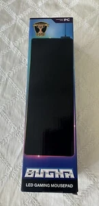 RGB Mouse Pad Gaming LED Large Soft Cloth 4 USB Port Mat, Black 31.5x12x0.12" - Picture 1 of 4