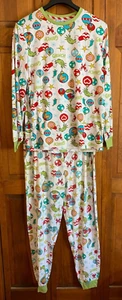 Men's Dr. Seuss The GRINCH 2pc Pajama/Lounge Set Tag Size L - Picture 1 of 5