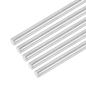 304 Stainless Steel Round Rods 5mm x 160mm Solid Shaft Rods for DIY Craft Mod... - Picture 1 of 6