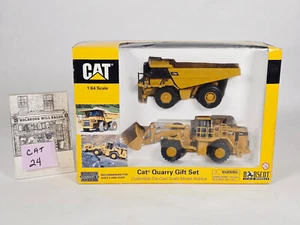 Norscot 55103• Caterpillar • CAT Quarry Gift Set (775E Dump & 988G Wheel Loader) - Picture 1 of 5