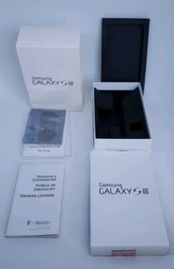 Samsung Galaxy S3 white Empty Box and manuals Only - Photo 1 sur 2