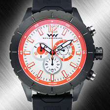 Weil and Harburg Swift  Men's Watch Chronograph Swiss Rhonda 5040 Mvmt.  NIB