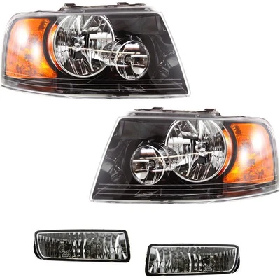 Kit de luces automáticas para Ford Expedition 2003 lado del conductor y del pasajero interior negro Foto 1 de 4