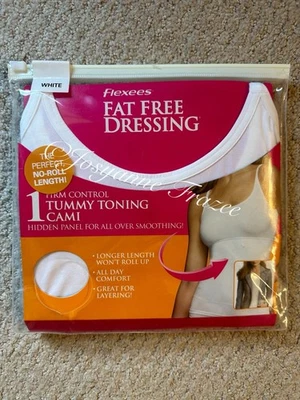 Cami XXL Flexees Para Mujer Vestido Sin Grasa Control Firme Tonificación Abdomen Algodón Foto 1 de 2