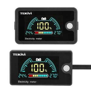 1Pcs LCD Screen Battery Capacity Indicator Digital Voltmeter  for Car Tool - Picture 1 of 14