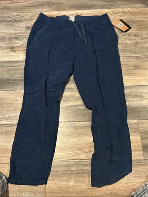 Men's Explorer Pants  Surf And Swim- Corduroy Blue w/ Stretch Waistband Size XXL - Image 1 of 3