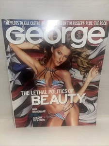 GEORGE Magazine June 2000 - Gisele Bündchen - The Lethal Politics of Beauty - Picture 1 of 7