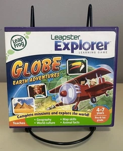 LeapPad Leapster Explorer GS Learning Game Globe Earth Adventure - Picture 1 of 3