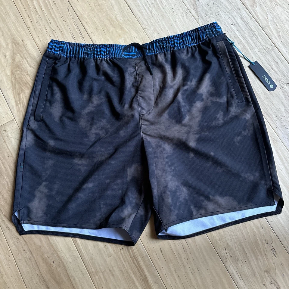 NUEVO Pantalones Cortos Stance Complex 7" Lavado Ácido Entrenamiento Elastizados Para Hombre Talla XXL Foto 1 de 4