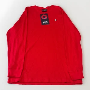 Vintage Southpole Long Sleeve Red Thermal Shirt Y2K Cyber Skate Grunge 2000s - Bild 1 von 8