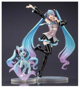 KOTOBUKIYA My Little Pony feat. Hatsune Miku Bishoujo PVC Statue 1/7 22cm - Picture 1 of 11