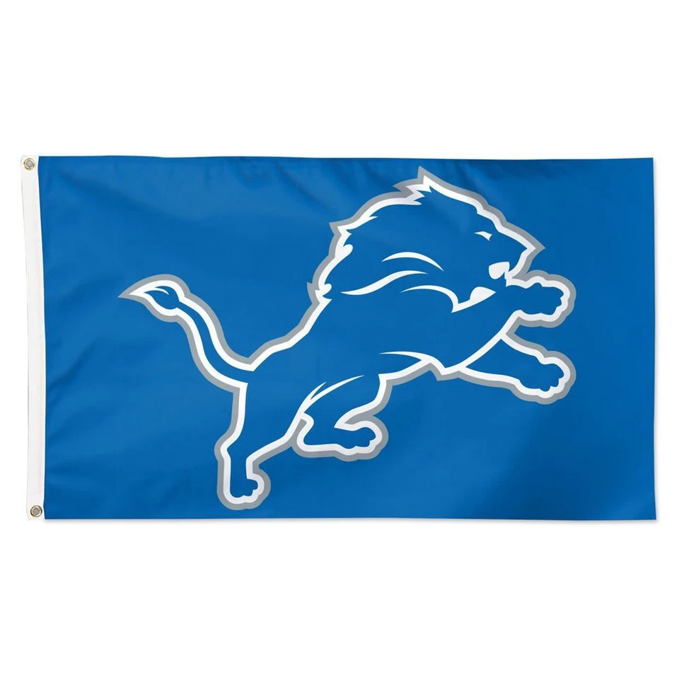 Equipo Detroit Lions Flag 3x5 Foto 1 de 1