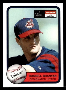 Fleer 2001 edición platino lámina paralela # 125 Russell Branyan Indians/201 - Imagen 1 de 2