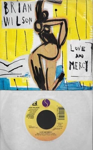 BRIAN WILSON Love And Mercy / Couldn't Get...  45 with PicSleeve  BEACH BOYS - Picture 1 of 1