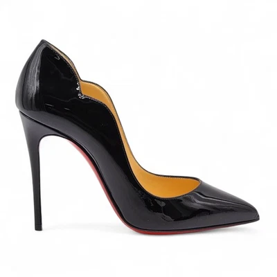 Christian Louboutin Hot Chick Patent Leather Pumps Black EU 35 US 5 - New $895 - Image 1 of 4