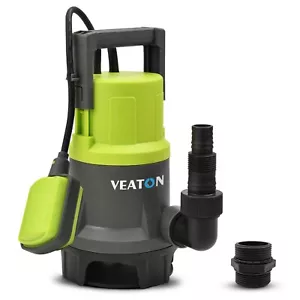 VEATON 400W 13000L/H Electric Submersible Sump Water Pump for Dirty Water - Picture 1 of 7