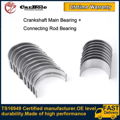 Rolamento de haste de conexão para 2010-2013 Kia Forte 2.0L 2008-17 Hyundai Sonata 2.4L - Imagem 1 de 4