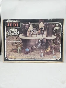 Vtg 1983 Star Wars Ewok Village Return Of The Jedi ROTJ Complete NEW OPEN BOX - Picture 1 of 20