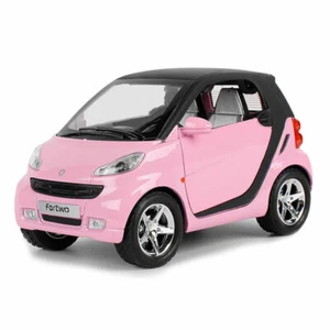 1:24 Smart ForTwo Die Cast Modelo Coche Juguete Modelo Colección Niños - Imagen 1 de 17