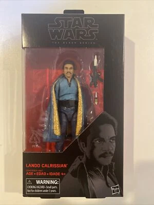"Figura Star Wars The Black Series Lando Calrissian #39 escala 6"" nueva en caja" Foto 1 de 4
