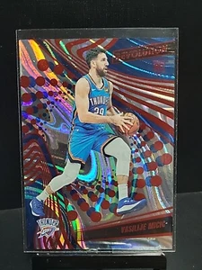 2023-24 Panini Revolution Vasilije Micic #150 Red Swirl Parallel RC Thunder - Picture 1 of 3