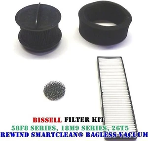 Bissell Rewind Smart Clean/ Power Clean/ Power Helix Filter Replacement Kit. ... - Picture 1 of 1