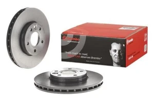 2x Brake Discs Front Internally Vented Braking Fits Ford Volvo BREMBO 09.A905.11 - Picture 1 of 6
