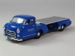 Altaya Mercedes Benz Rennwagen Car Transporter 1955 1/43 LAF1619 - Foto 1 di 2